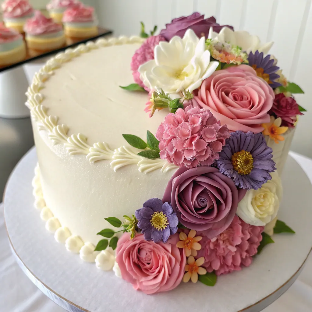 Floral Cake Design