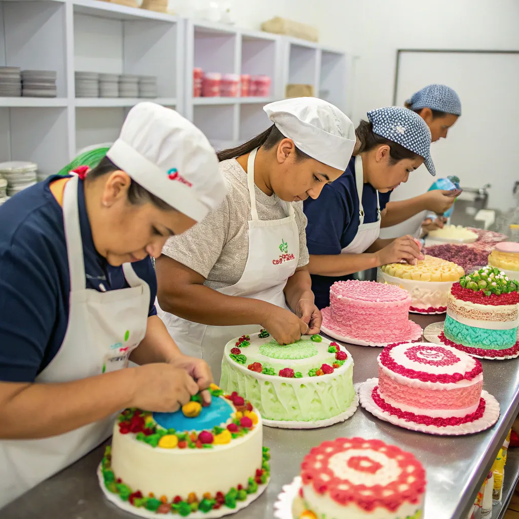 Our Cake Decorating Team